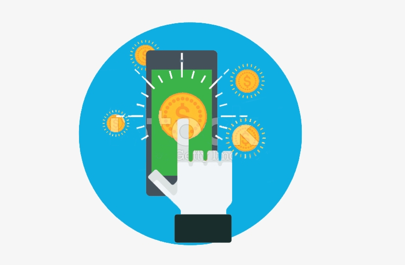 Stock Illustration 74950313 Mobile Commerce Theme Flat, transparent png #6700848