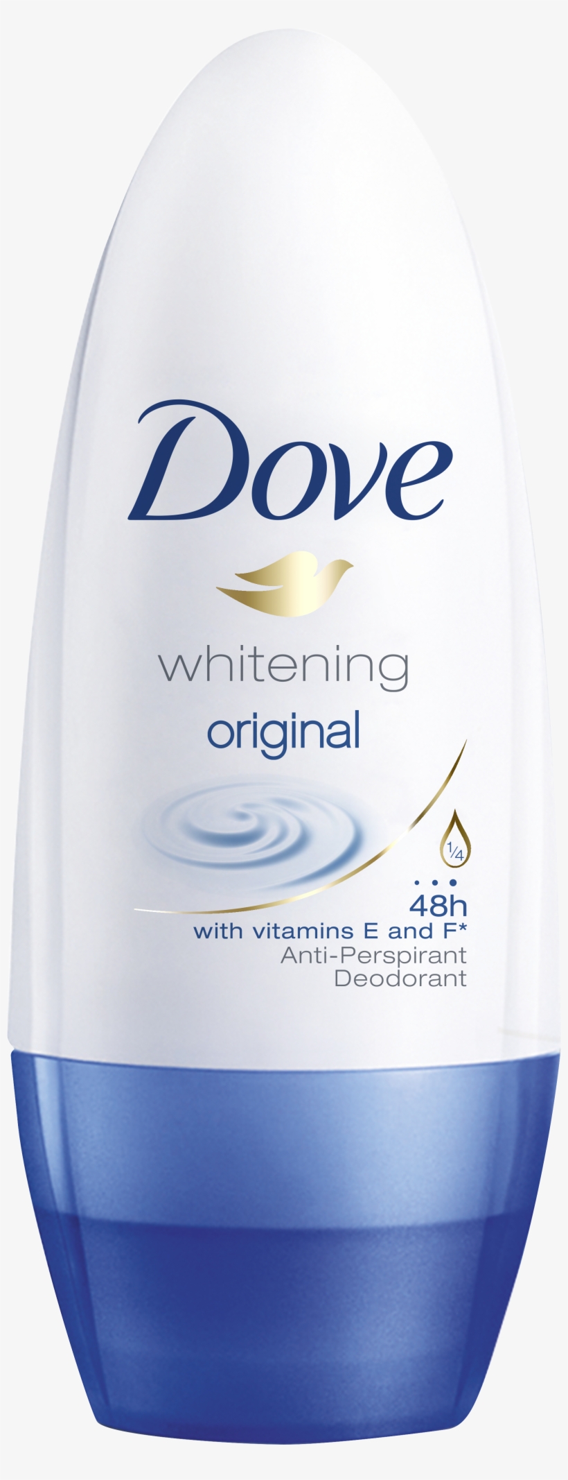 Dove Whitening Original Roll, transparent png #6702423