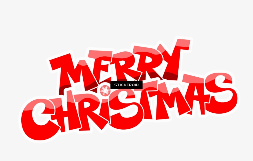 Merry Christmas Text, transparent png #6703540