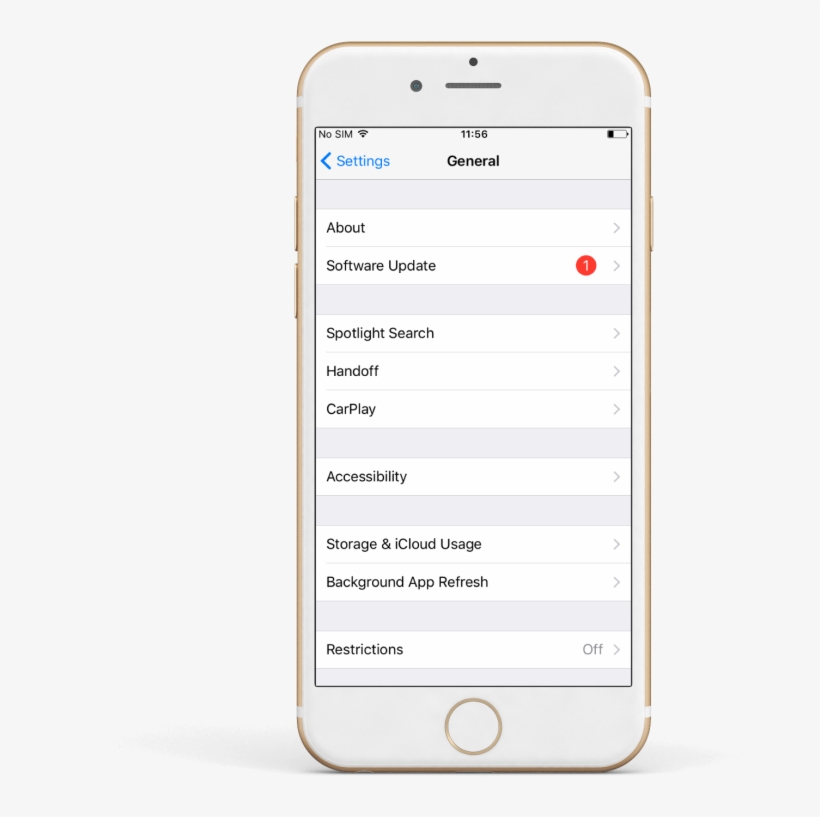 Updating The Ios Operating System Allows Your Phone, transparent png #6703560