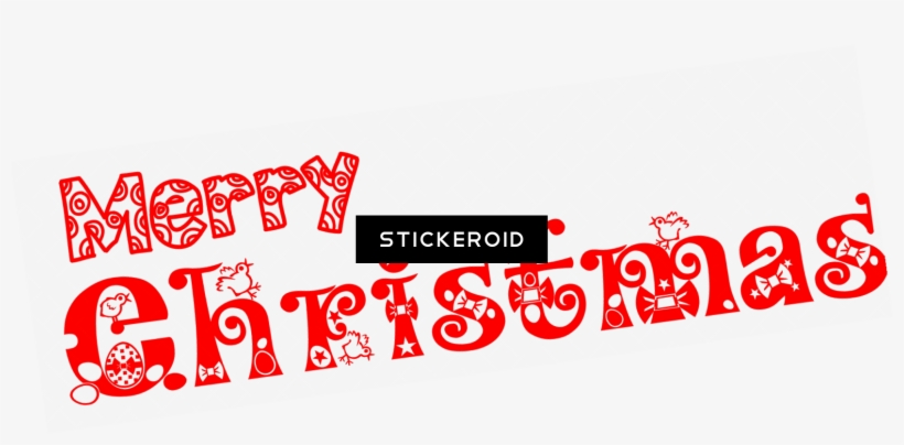 Merry Christmas Text, transparent png #6703742