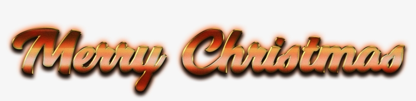 Merry Christmas Letter Free Png Image, transparent png #6703823