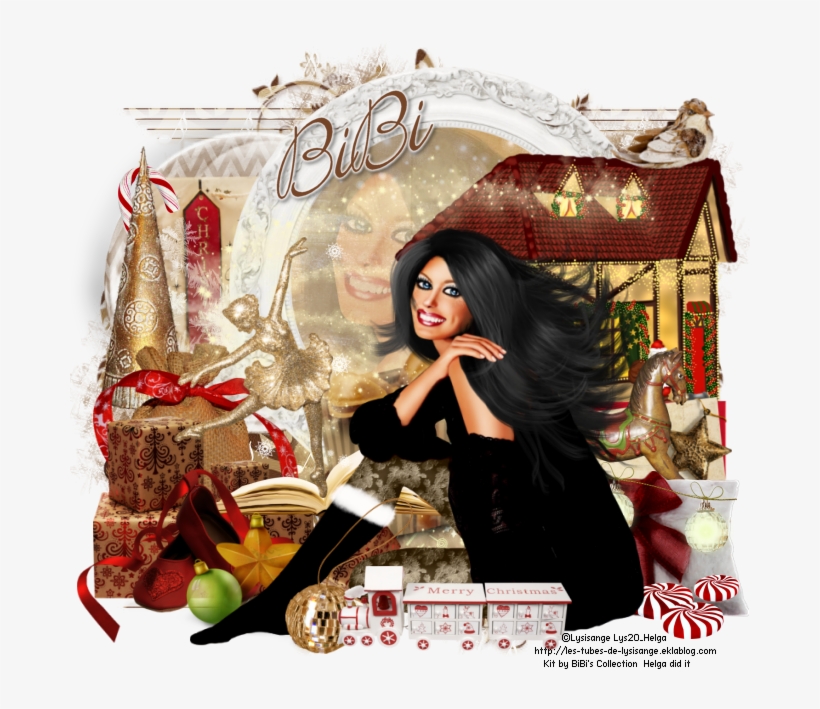 Scrap Kit Is Called 'xmas Lily', transparent png #6703877