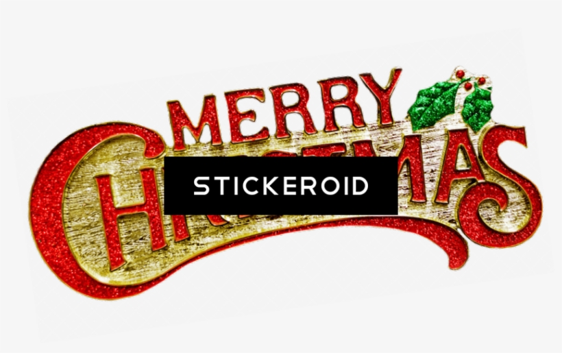 Merry Christmas Sign, transparent png #6703883