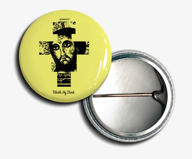 Rebuild My Church Button, transparent png #6704295
