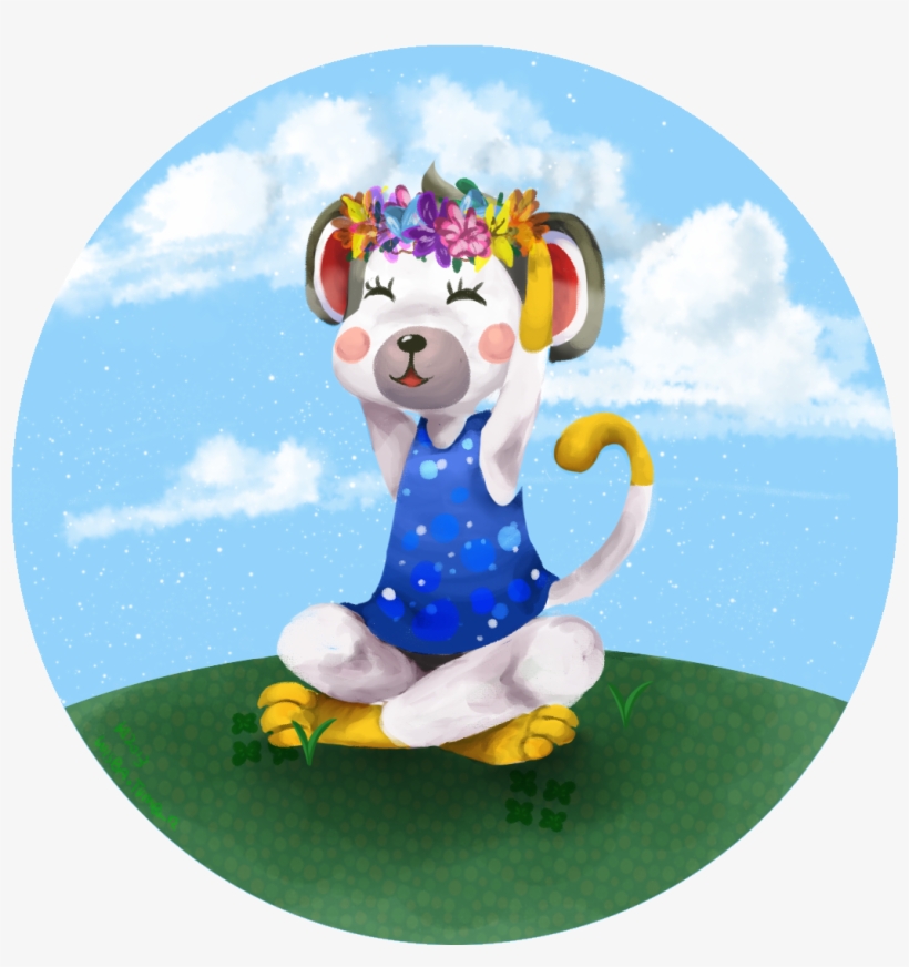 Shari With A Flower Crown B/c Reasons I Also Do Animal, transparent png #6704426