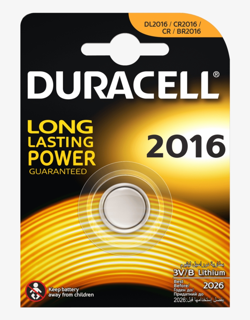 Lithium Coin 2016 Batteries, transparent png #6706402
