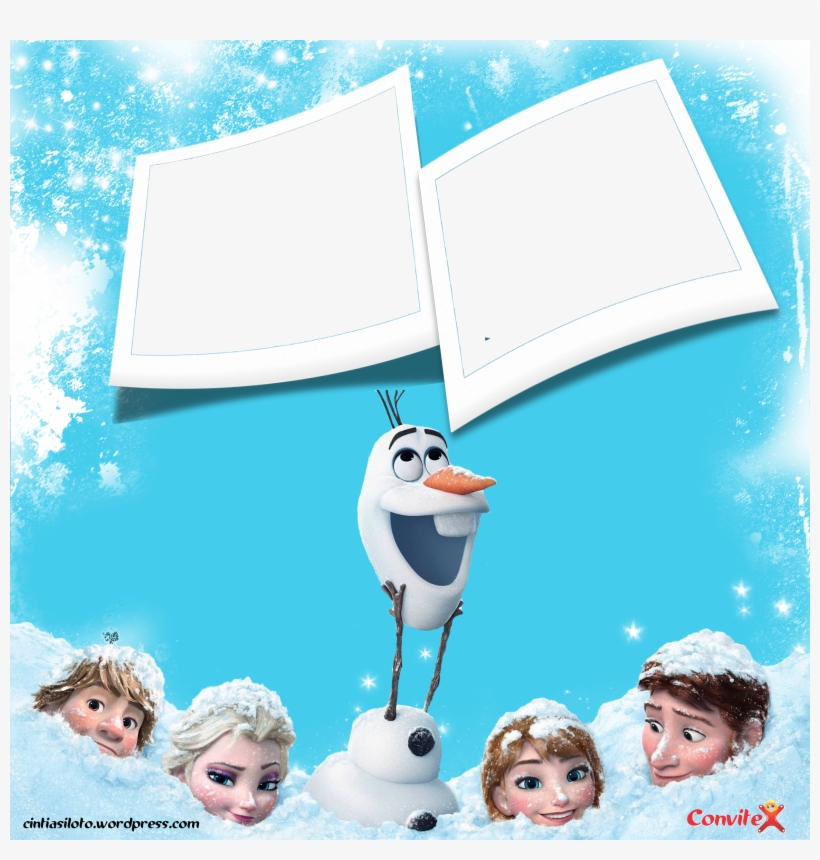 Photobook Frozen Quadrado 06 By Convitex, transparent png #6706611