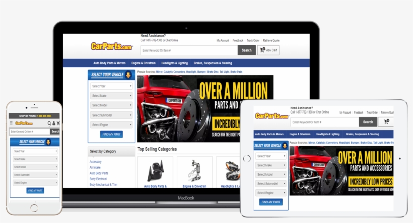 Car Parts Is An Online Store, transparent png #6707358