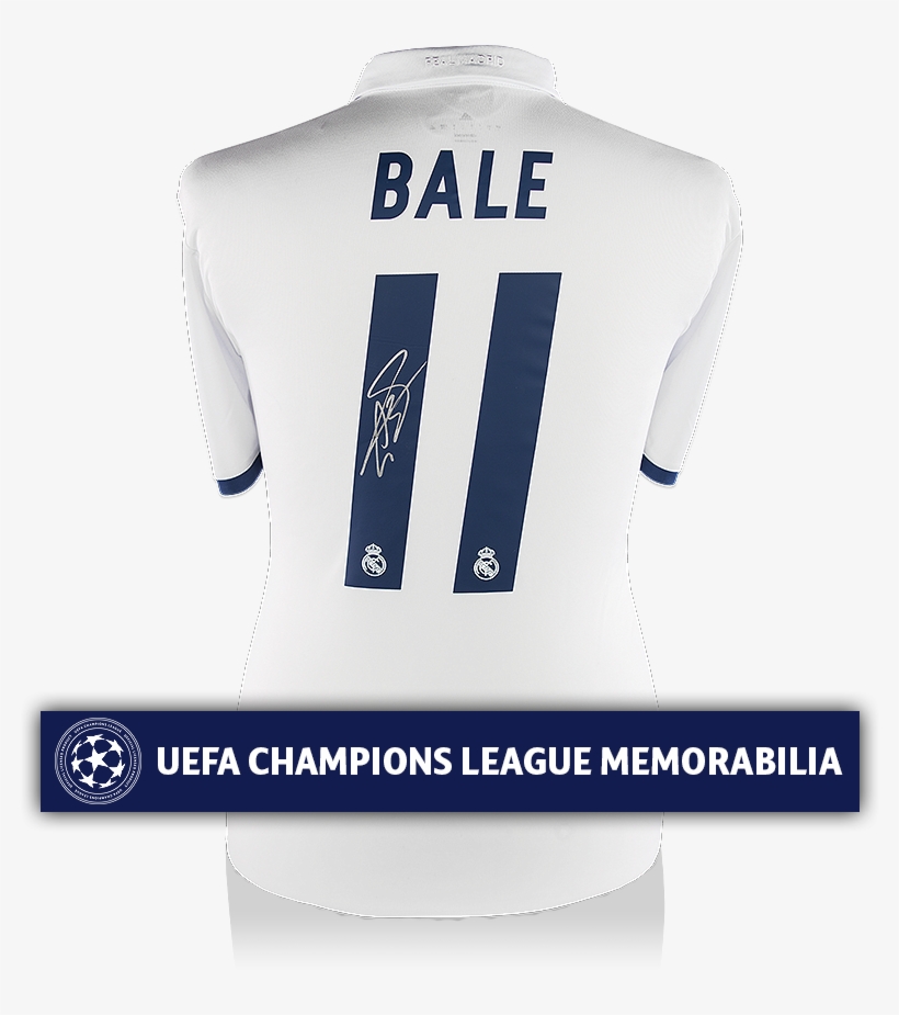 Gareth Bale Official Uefa Champions League Signed Real, transparent png #6707845