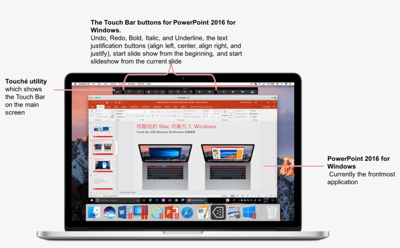 Touch Bar Parallels Desktop, transparent png #6711687