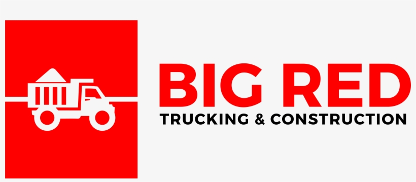 Big Red Trucking & Construction, transparent png #6712331