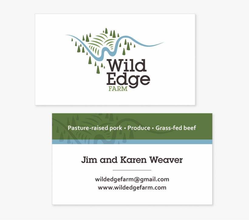 Wild Edge Farm Business Cards2, transparent png #6712404