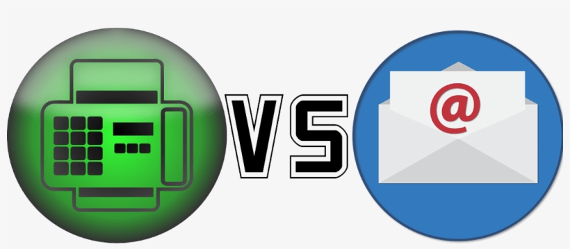 Email Vs Fax, transparent png #6712481