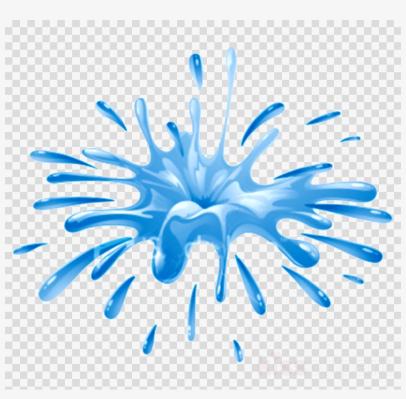 Splash Water Cartoon Clipart Water Splash, transparent png #6714031