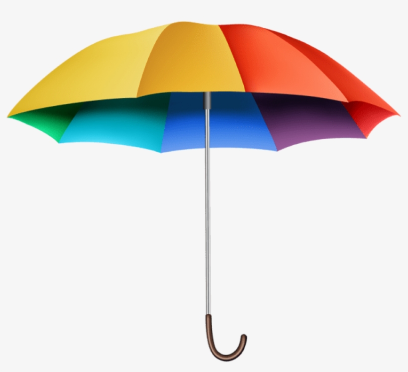 Free Png Download Rainbow Umbrella Transparent Clipart, transparent png #6714748
