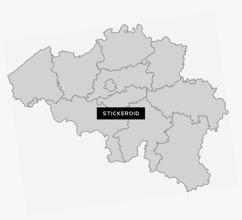 Belgium Flag Map, transparent png #6715801