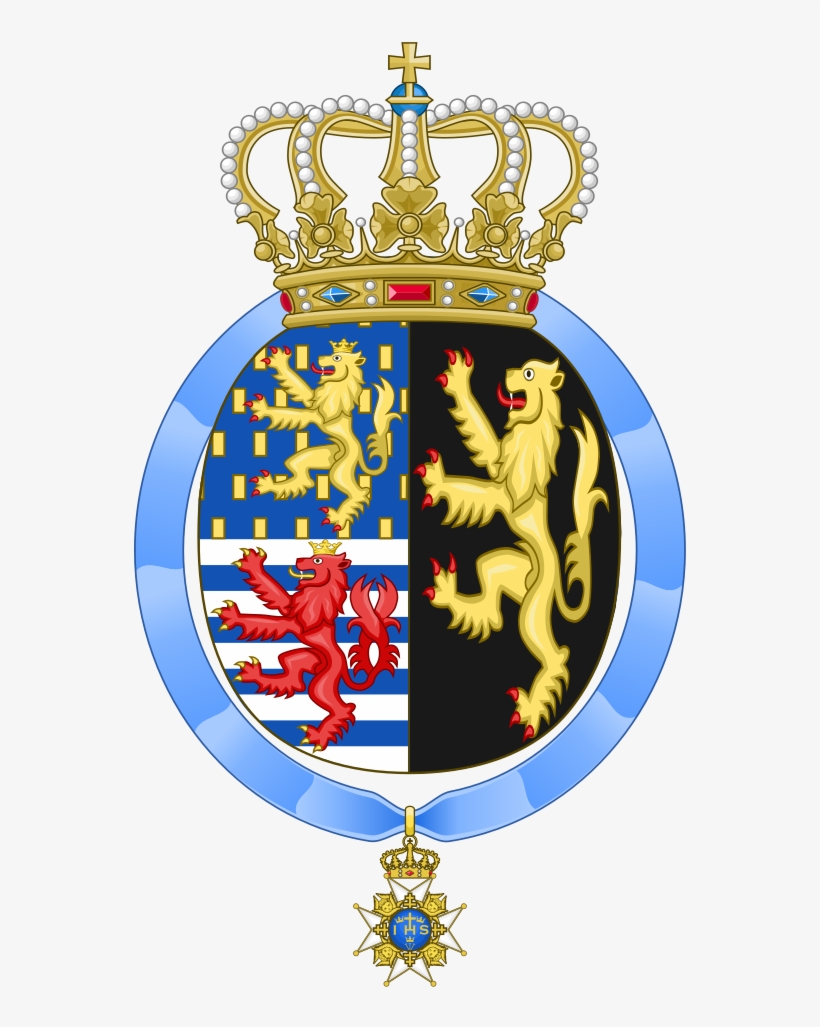 Coat Of Arms Of Josephine Charlotte Of Luxembourg, transparent png #6715944