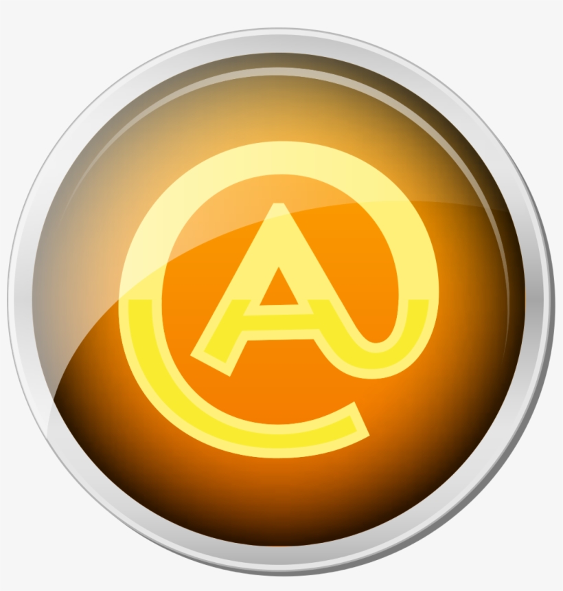 Orange Icon Email, transparent png #6716767