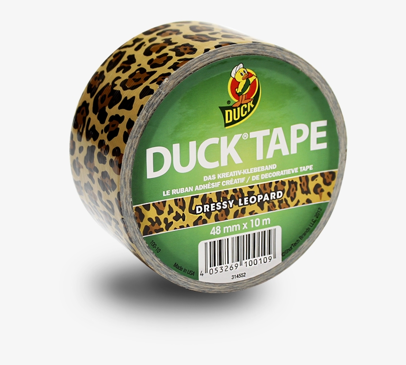 Duck Tape, Dressy Leopard, transparent png #6719008