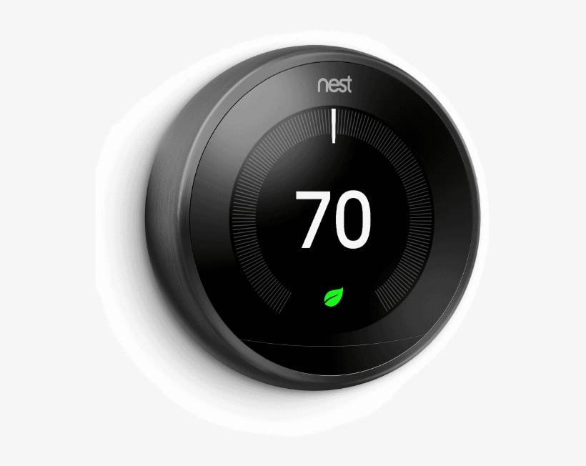 3rd Gen Nest Learning Thermostat, transparent png #6722530