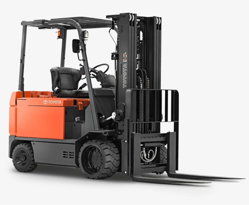 Large Electric Forklift, transparent png #6722830