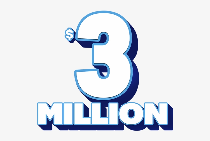 Powerball - 3 Million, transparent png #6722987