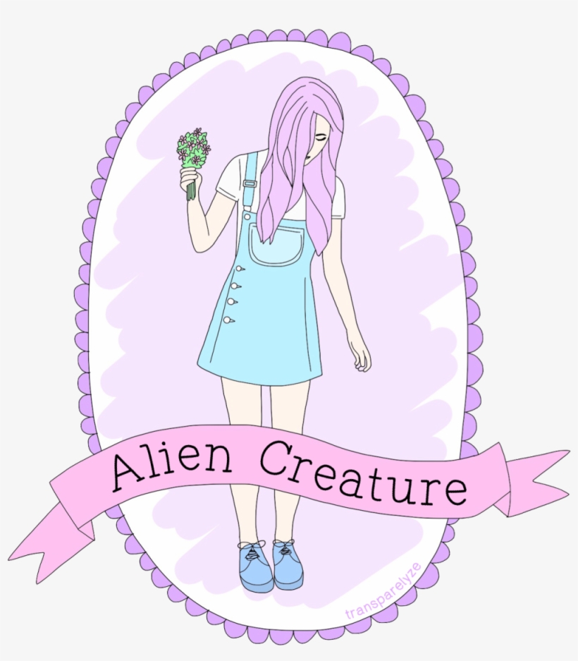 Drawing Of Aliencreaturex By Me, transparent png #6723762