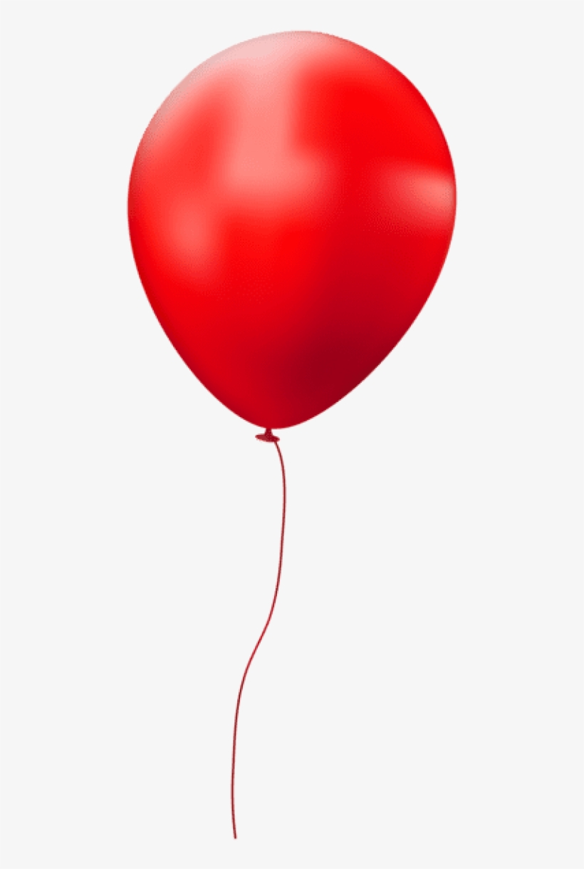 Free Png Download Red Single Balloon Png Images Background, transparent png #6725569