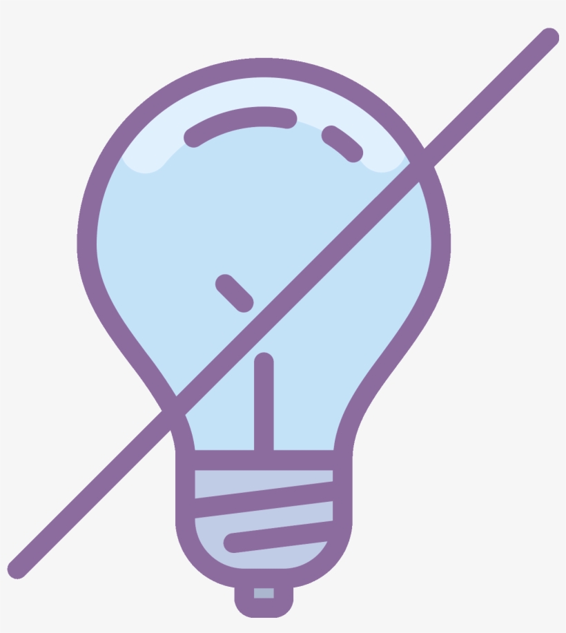 This Is A Lightbulb Indication To Show That The Light, transparent png #6727783