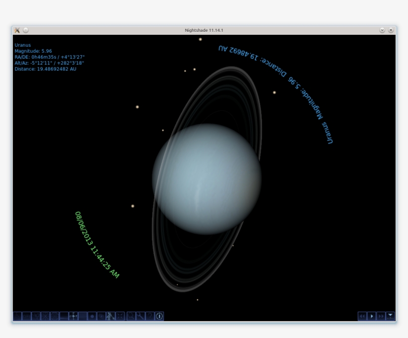 Nslegacy Uranus Close, transparent png #6728567