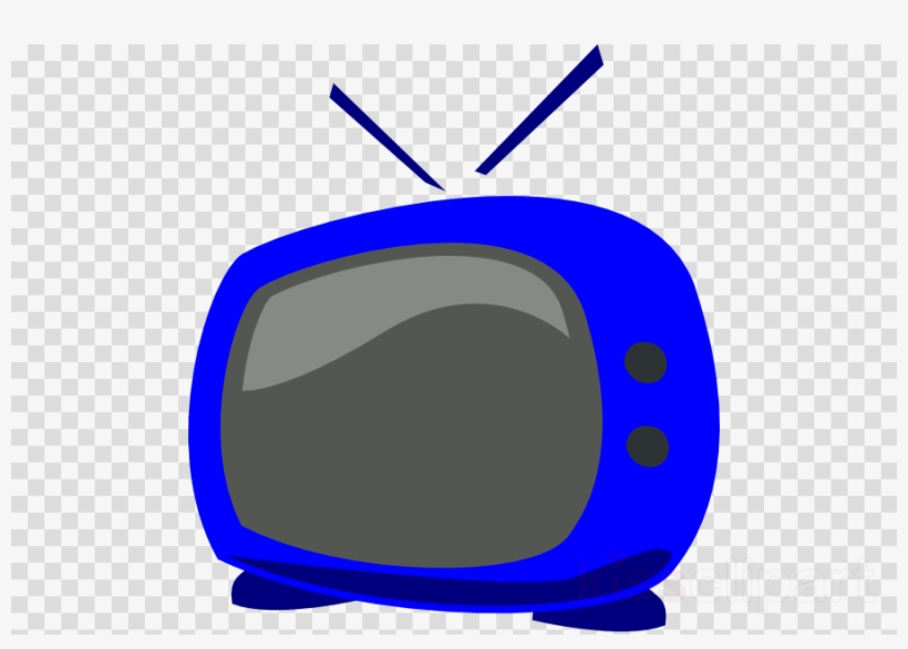 Blue Tv Clipart Television Clip Art, transparent png #6729079