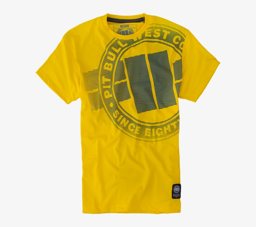 Pol Pl Pit Bull Koszulka Raster Loga Zolta 81 2, transparent png #6731578