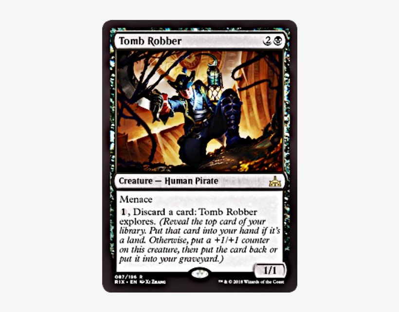 Tomb Robber - Foil, transparent png #6732850