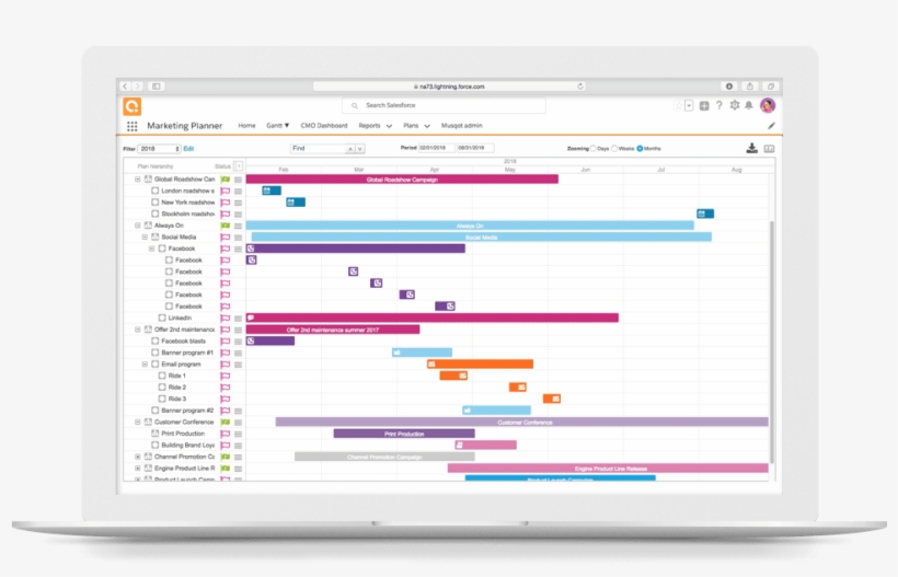 Laptop With Marketing Planner, transparent png #6733594