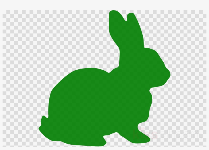Rabbit Silhouette Png Clipart Hare White Rabbit Clip, transparent png #6734615