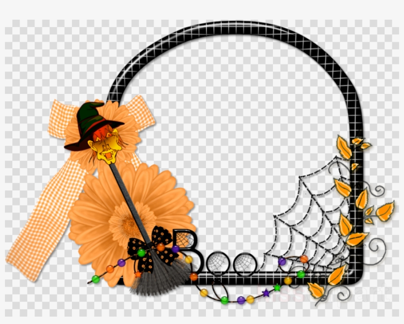 Halloween Frame Clusters In Png Clipart Picture Frames, transparent png #6735432