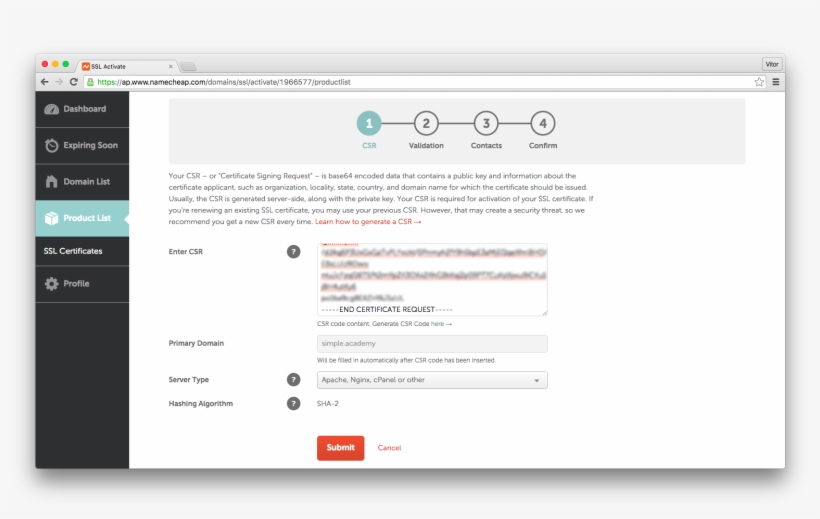 Activate The Ssl Certificate, transparent png #6739062