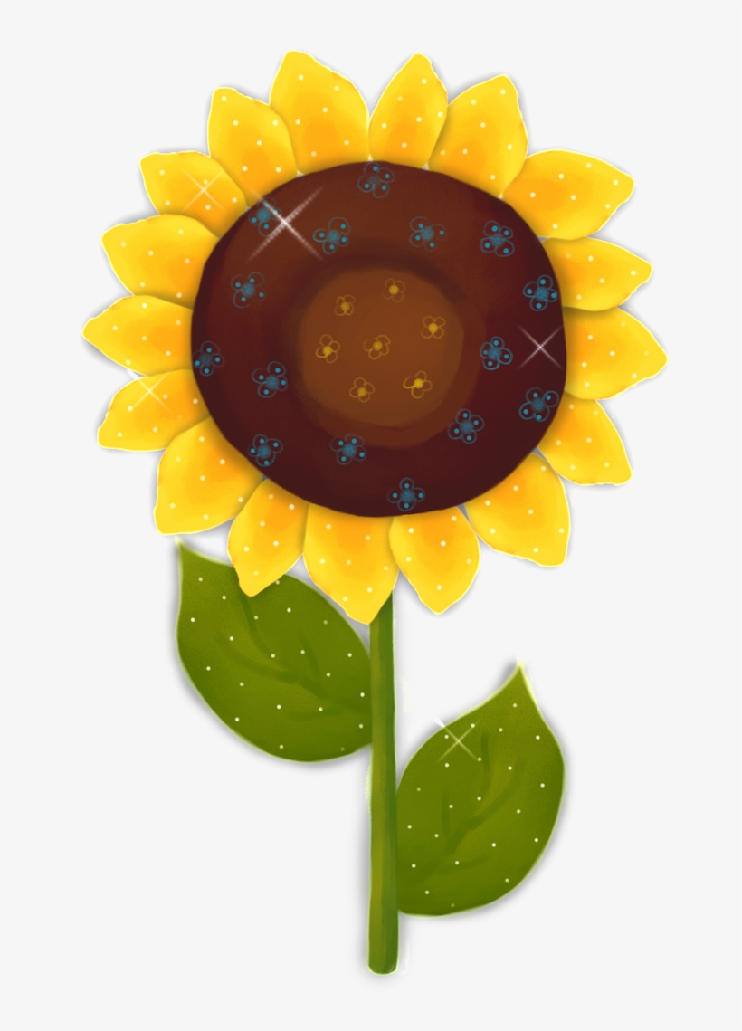 Painting Sunflower Transparent, transparent png #6739242