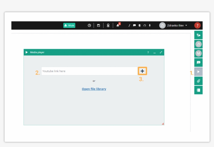 Play Your Uploaded Video Or Audio Files, transparent png #6742040