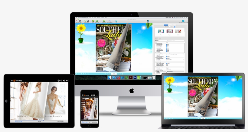 Cross-browser Html5 Flipbook, transparent png #6743152