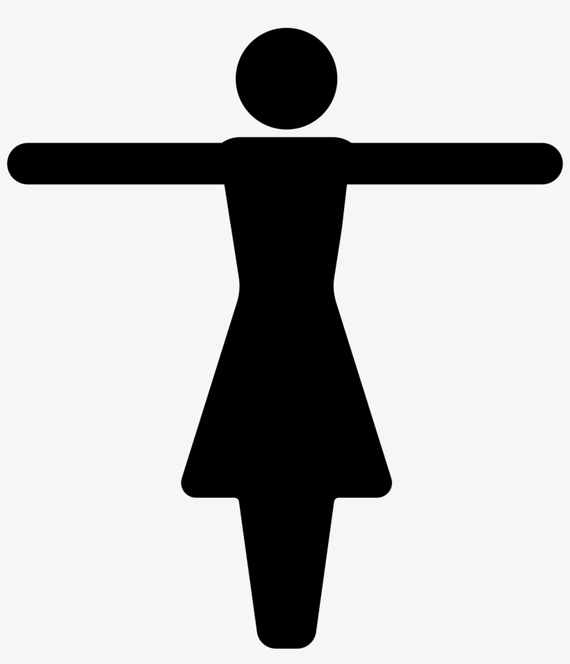 This Free Icons Png Design Of Arms Out Female Symbol, transparent png #6743270
