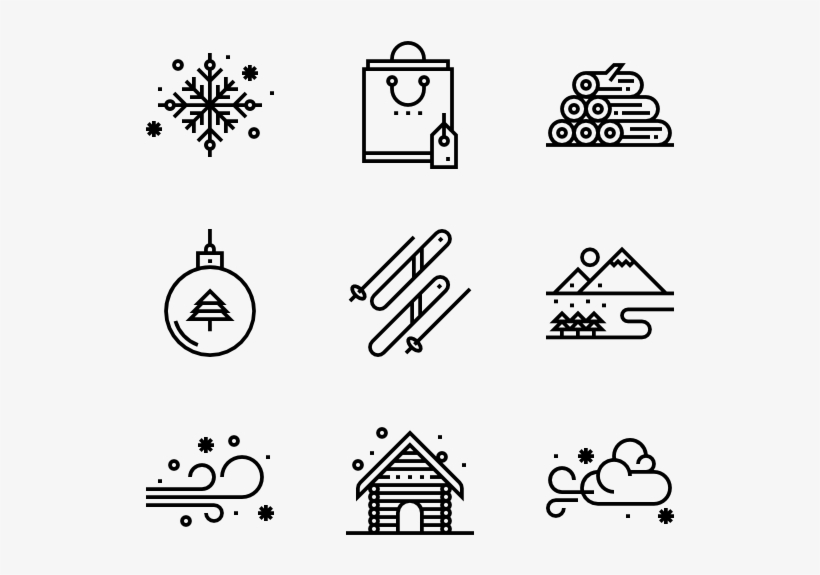 Winter, transparent png #6744394