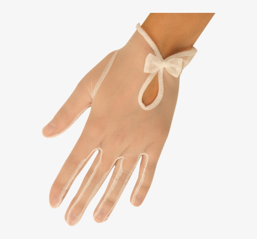 1950s lace gloves