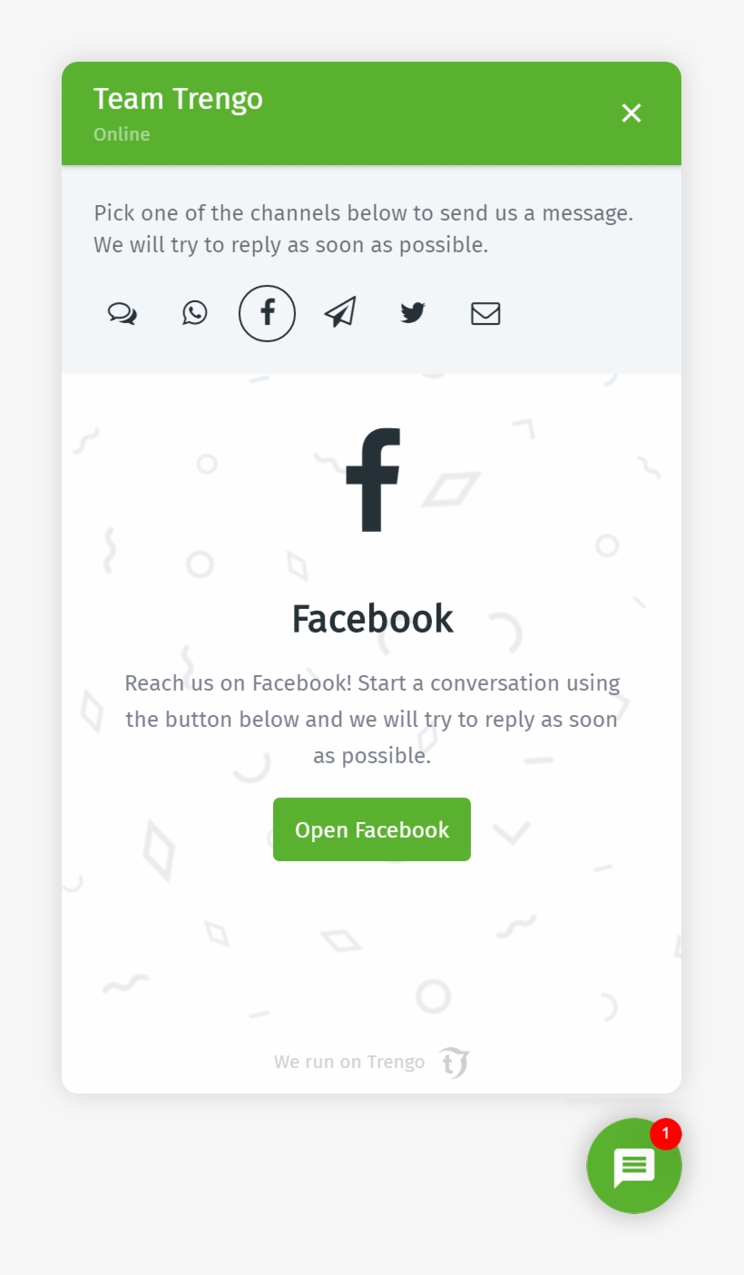 For Example, The Facebook Button Automatically Refers, transparent png #6745369