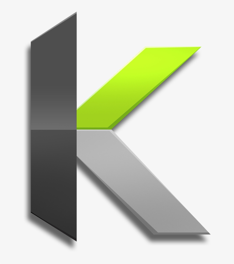 K - Logo - Green - Grey Zpstbtdyrke, transparent png #6746007