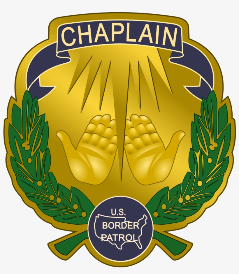 Badge Of A United States Border Patrol Chaplain, transparent png #6747959