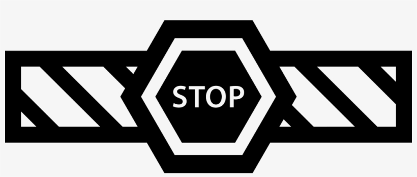 Stop Barrier Of Traffic Signal Comments, transparent png #6748632