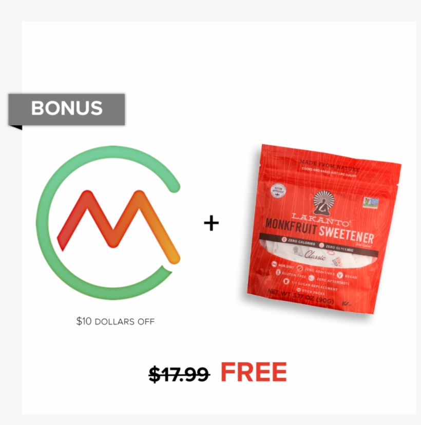 $10 Off Carb Manager Premium & Classic Sweetener Packets, transparent png #6748689