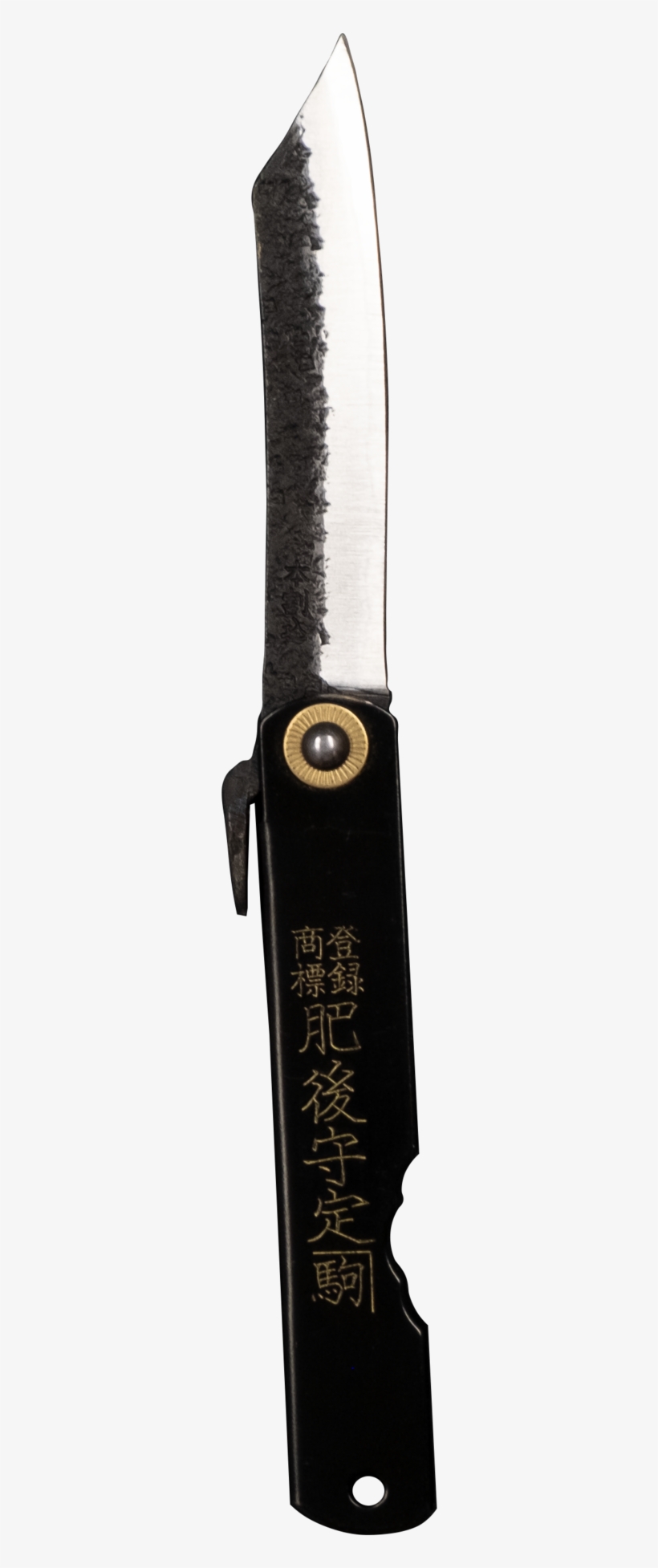 Higonokami Custom Folding Knife Large Brass Handle, transparent png #6749059
